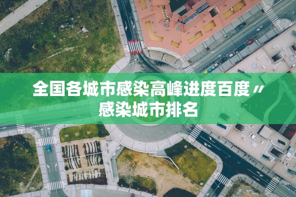 全国各城市感染高峰进度百度〃感染城市排名