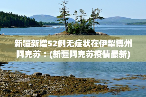 新疆新增52例无症状在伊犁博州阿克苏︰(新疆阿克苏疫情最新) 新疆新增52例无症状在伊犁博州阿克苏︰(新疆阿克苏疫情最新)