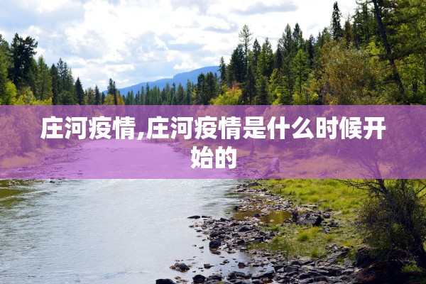 庄河疫情,庄河疫情是什么时候开始的