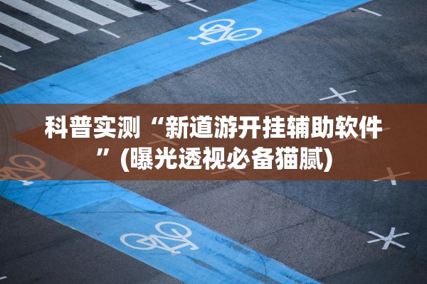 科普实测“新道游开挂辅助软件	”(曝光透视必备猫腻)