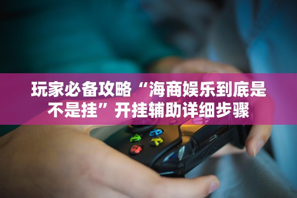 玩家必备攻略“海商娱乐到底是不是挂	”开挂辅助详细步骤