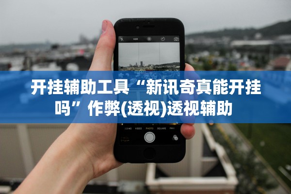 开挂辅助工具“新讯奇真能开挂吗”作弊(透视)透视辅助 