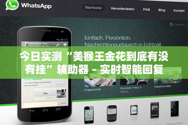今日实测“美猴王金花到底有没有挂”辅助器 – 实时智能回复