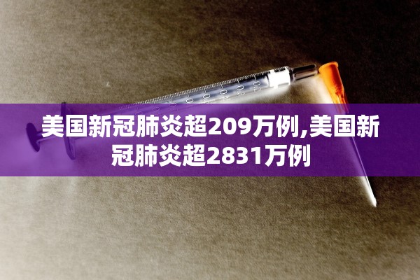 美国新冠肺炎超209万例,美国新冠肺炎超2831万例