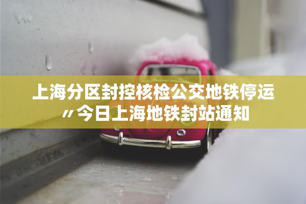 上海分区封控核检公交地铁停运〃今日上海地铁封站通知