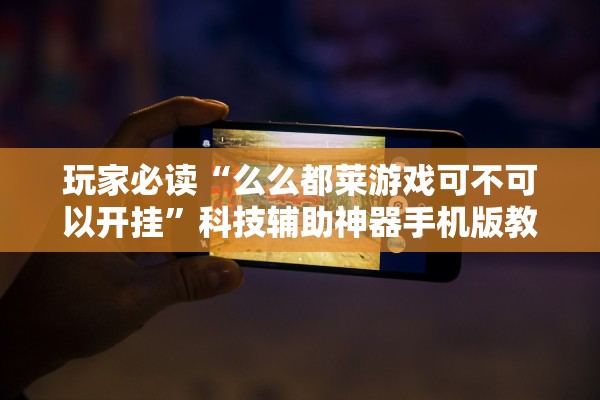 玩家必读“么么都莱游戏可不可以开挂	”科技辅助神器手机版教程