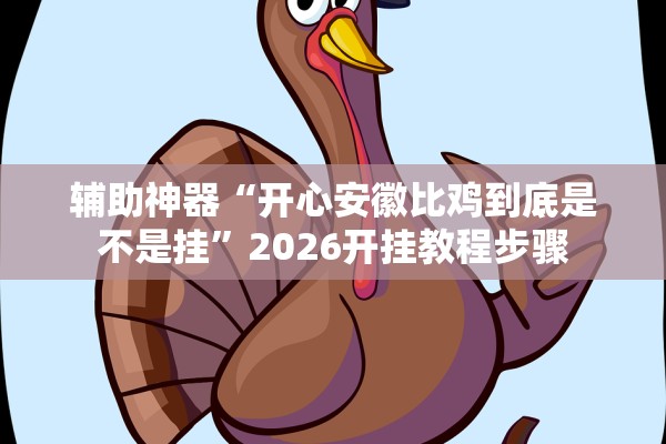 辅助神器“开心安徽比鸡到底是不是挂”2026开挂教程步骤