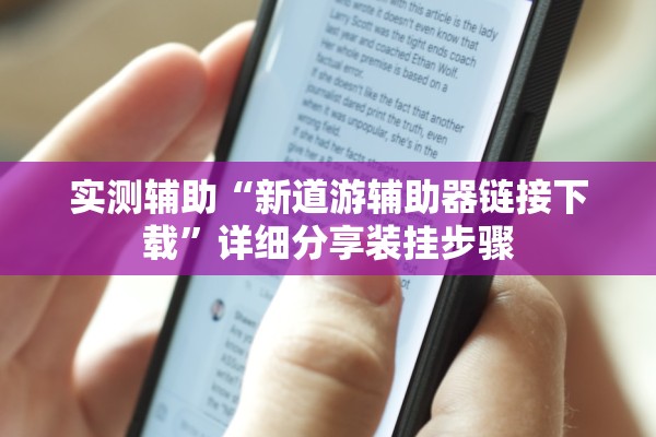 实测辅助“新道游辅助器链接下载”详细分享装挂步骤