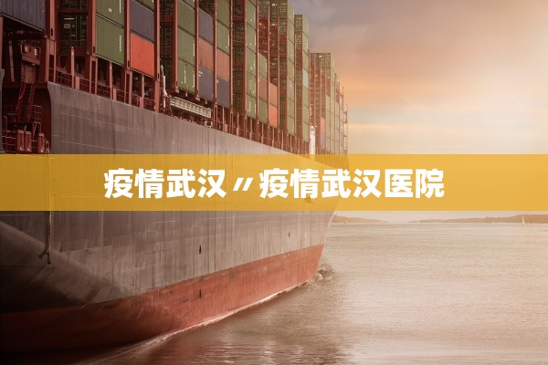 疫情武汉〃疫情武汉医院