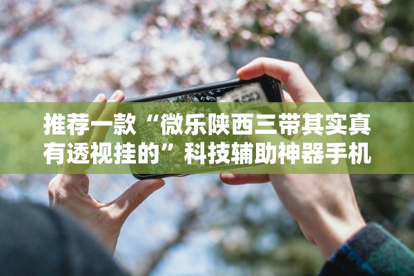 推荐一款“微乐陕西三带其实真有透视挂的”科技辅助神器手机版教程