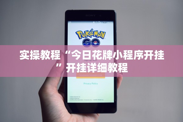 实操教程“今日花牌小程序开挂	”开挂详细教程