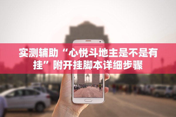 实测辅助“心悦斗地主是不是有挂”附开挂脚本详细步骤