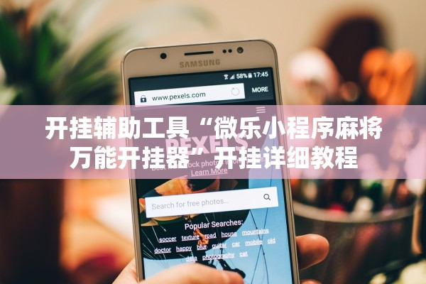 开挂辅助工具“微乐小程序麻将万能开挂器”开挂详细教程