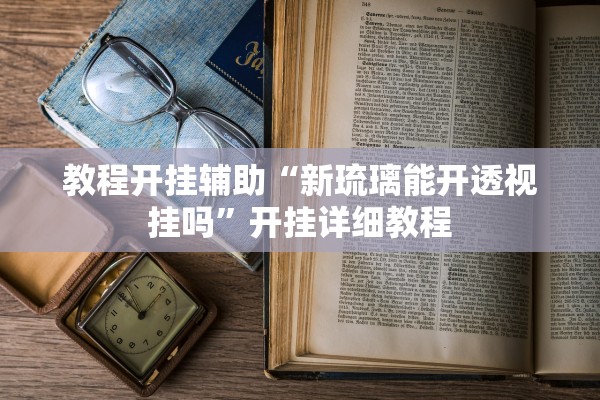 教程开挂辅助“新琉璃能开透视挂吗”开挂详细教程
