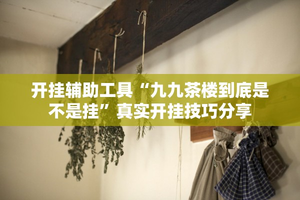 开挂辅助工具“九九茶楼到底是不是挂”真实开挂技巧分享