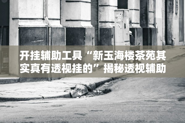 开挂辅助工具“新玉海楼茶苑其实真有透视挂的”揭秘透视辅助万能挂用法