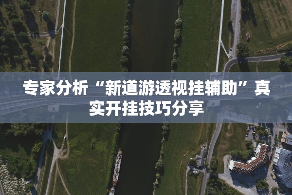 专家分析“新道游透视挂辅助”真实开挂技巧分享