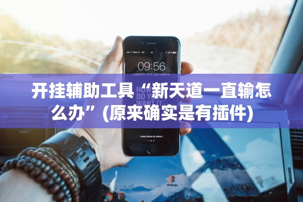 开挂辅助工具“新天道一直输怎么办”(原来确实是有插件)