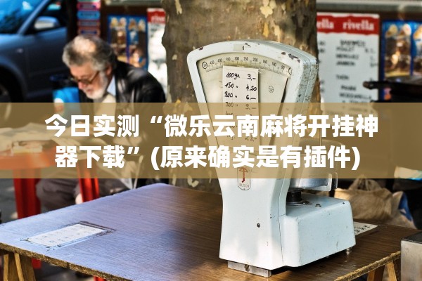 今日实测“微乐云南麻将开挂神器下载”(原来确实是有插件) 