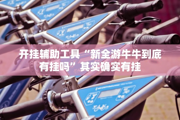 开挂辅助工具“新全游牛牛到底有挂吗	”其实确实有挂