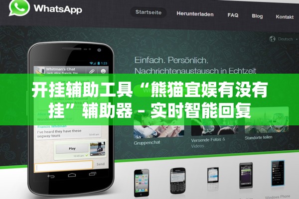 开挂辅助工具“熊猫宜娱有没有挂”辅助器 – 实时智能回复