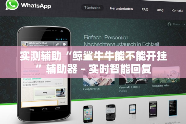 实测辅助“鲸鲨牛牛能不能开挂”辅助器 – 实时智能回复