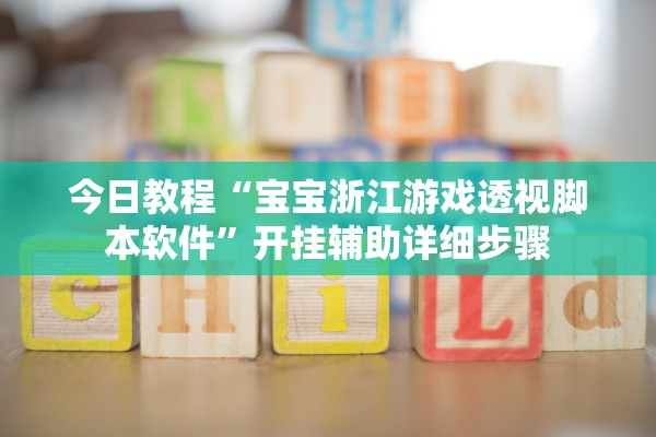 今日教程“宝宝浙江游戏透视脚本软件”开挂辅助详细步骤