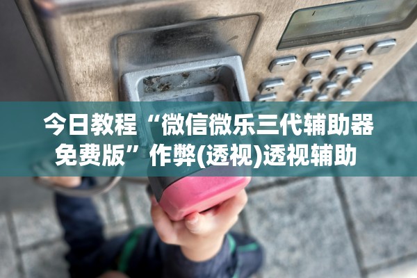 今日教程“微信微乐三代辅助器免费版”作弊(透视)透视辅助 