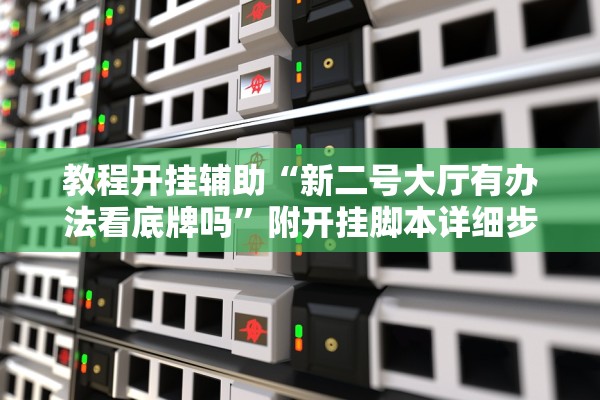 教程开挂辅助“新二号大厅有办法看底牌吗”附开挂脚本详细步骤