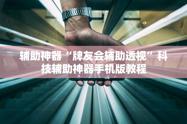 辅助神器“牌友会辅助透视	”科技辅助神器手机版教程