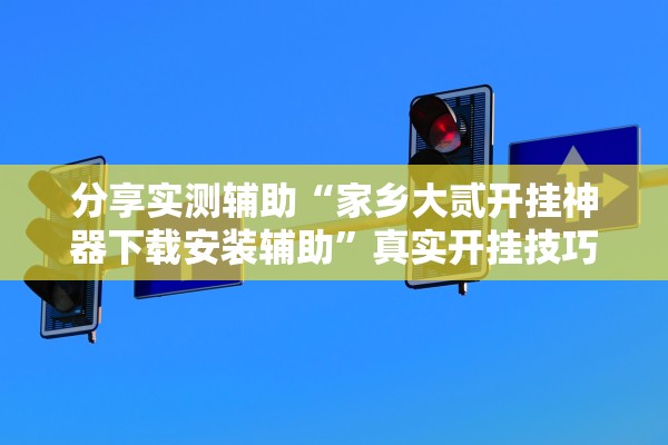 分享实测辅助“家乡大贰开挂神器下载安装辅助	”真实开挂技巧分享