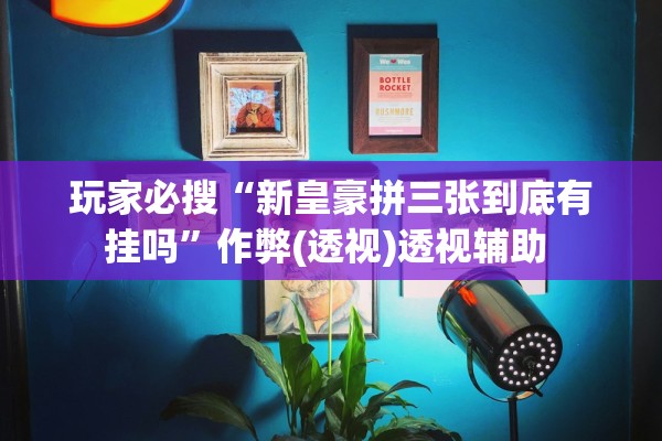 玩家必搜“新皇豪拼三张到底有挂吗”作弊(透视)透视辅助 