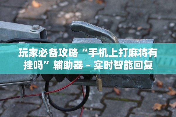 玩家必备攻略“手机上打麻将有挂吗”辅助器 – 实时智能回复