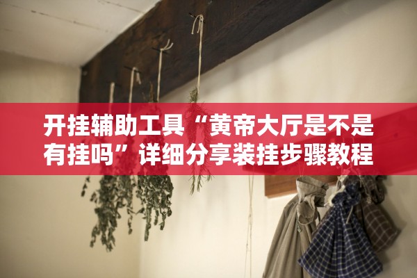 开挂辅助工具“黄帝大厅是不是有挂吗”详细分享装挂步骤教程