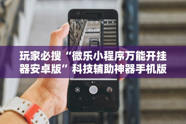 玩家必搜“微乐小程序万能开挂器安卓版”科技辅助神器手机版教程