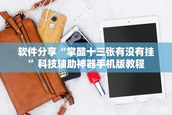 软件分享“掌酷十三张有没有挂	”科技辅助神器手机版教程