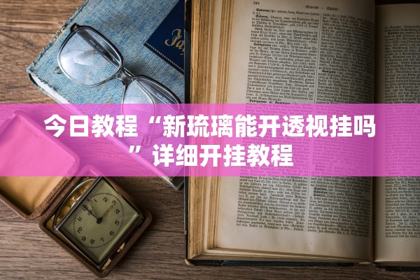 今日教程“新琉璃能开透视挂吗”详细开挂教程