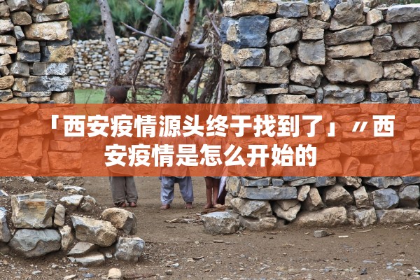 「西安疫情源头终于找到了」〃西安疫情是怎么开始的