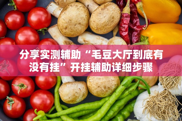 分享实测辅助“毛豆大厅到底有没有挂	”开挂辅助详细步骤