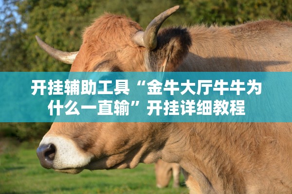 开挂辅助工具“金牛大厅牛牛为什么一直输	”开挂详细教程