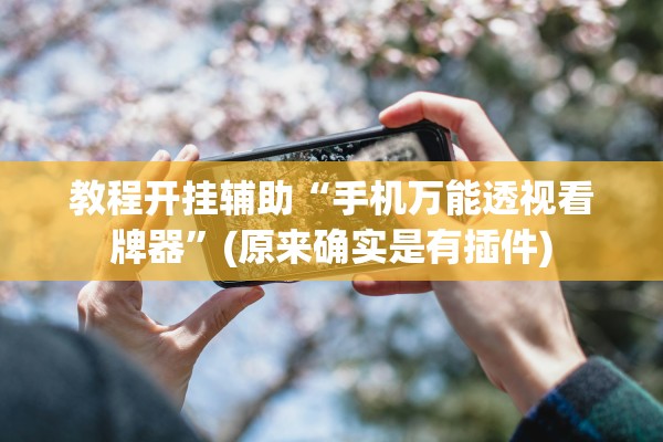 教程开挂辅助“手机万能透视看牌器”(原来确实是有插件)