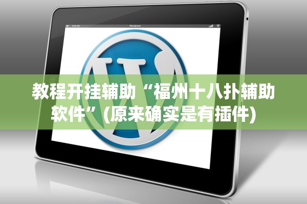 教程开挂辅助“福州十八扑辅助软件”(原来确实是有插件)