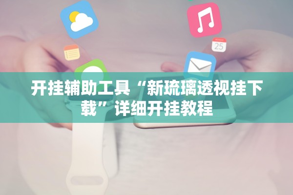 开挂辅助工具“新琉璃透视挂下载”详细开挂教程