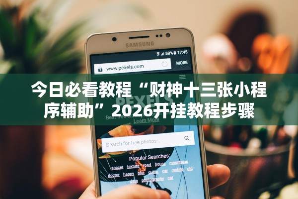 今日必看教程“财神十三张小程序辅助	”2026开挂教程步骤