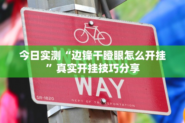 今日实测“边锋干瞪眼怎么开挂”真实开挂技巧分享
