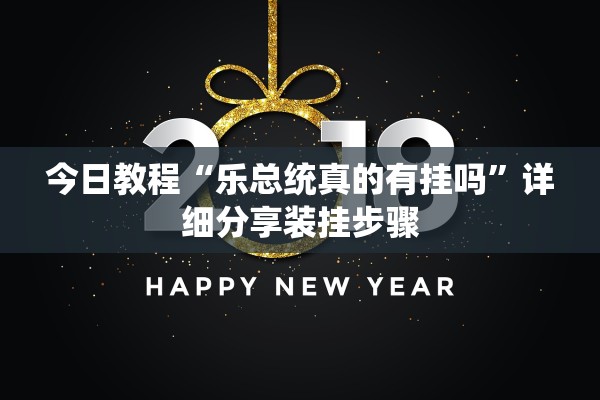 今日教程“乐总统真的有挂吗”详细分享装挂步骤