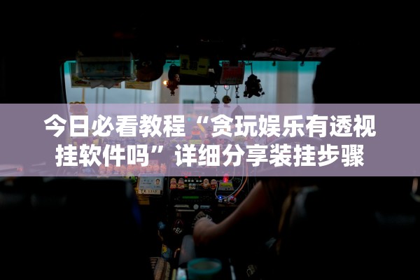 今日必看教程“贪玩娱乐有透视挂软件吗”详细分享装挂步骤