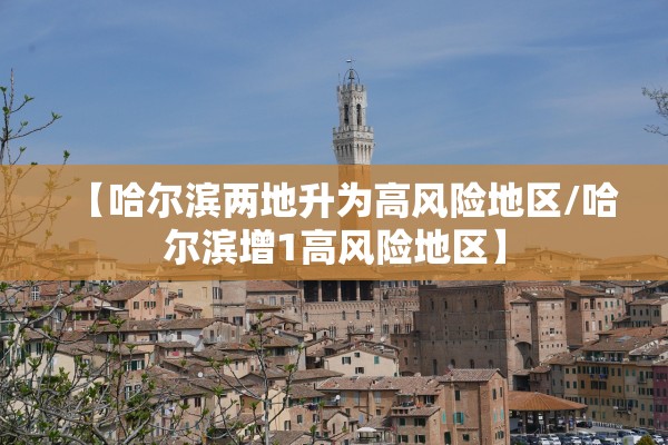 【哈尔滨两地升为高风险地区/哈尔滨增1高风险地区】