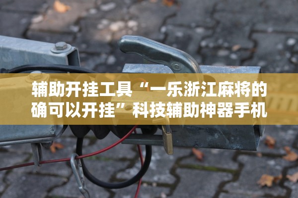 辅助开挂工具“一乐浙江麻将的确可以开挂”科技辅助神器手机版教程