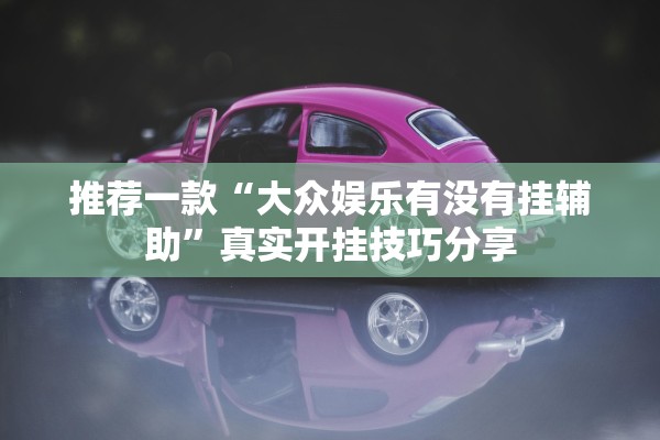 推荐一款“大众娱乐有没有挂辅助	”真实开挂技巧分享